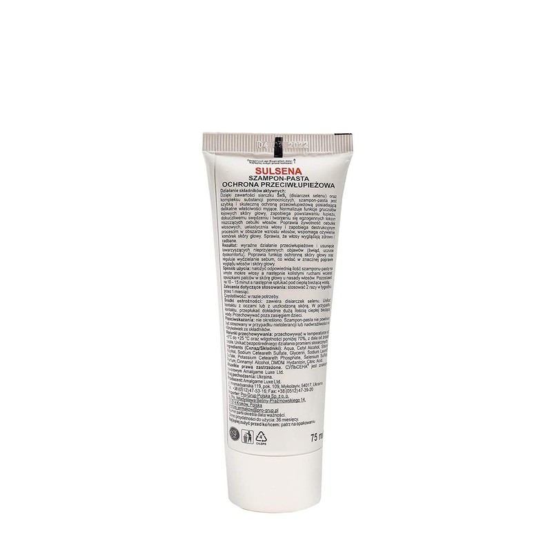 Sulsena - Anti-dandruff Pasta Shampoo 2 in 1 Medical Women