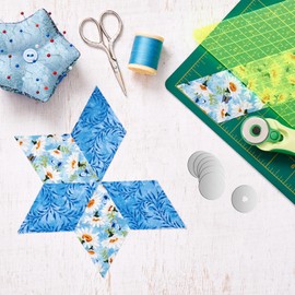 12pcs Rotary Cutter Replacement Blades 28mm Round Stainless Steel Blades with Storage Box