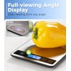Food Scale - 15kg/33lb Digital Kitchen Scale with Full-View LCD