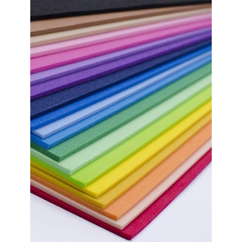 Foamy Fomy Distintos Colores Surtidos Tamaño Carta 40 Hojas