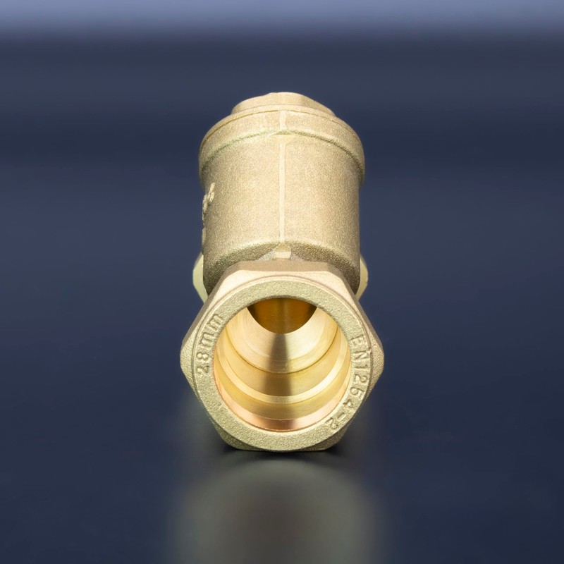 Kudos-Trading - 28mm Magnetic Y Strainer Brass Compression Stainelss Steel