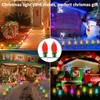 12 Inch Metal Christmas Light Stakes 60 Pack Christmas Yard