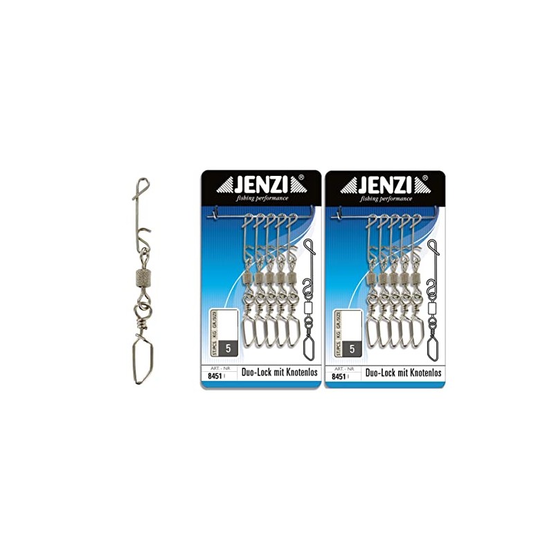 Set: 2 Packs (Total 10 Swivel Snap Hooks Cover Jenzi