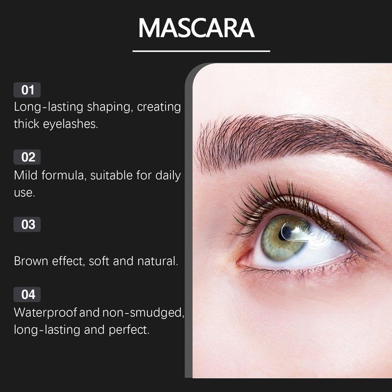 Beauty Mascara for Older Women,Brown Prime Lash for Mature Women