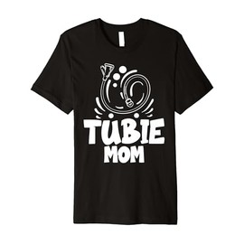 Feeding Tube Awareness G Tube Accessories Tubie Mom Premium T-Shirt