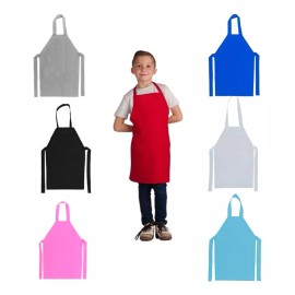 Texben Paquete 15 Mandiles Económicos Infantiles - Lisos, Non Woven