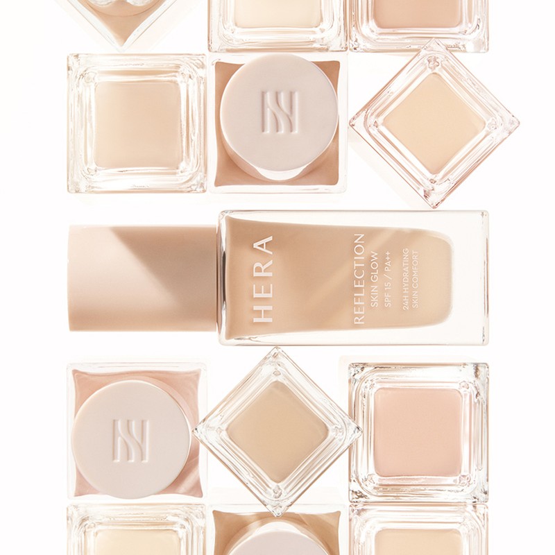 Hera Reflection Skin Glow Foundation SPF15/PA++ 30g / Transparent quick-glow