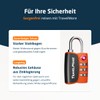 TSA Locks with Opening Alarm Indicator | TSA Suitcase Lock