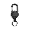 Heavy-Duty Retractable Keychain Carabiner with 23.62-Inch Steel Wire Reel