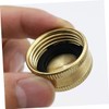 BESPORTBLE 2pcs Garden Hose Cap Female Connector Leakproof Hose Stopper