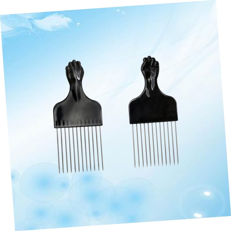 BIUDECO Stainless Steel Wide Tooth Comb Hair Comb Extra Wide