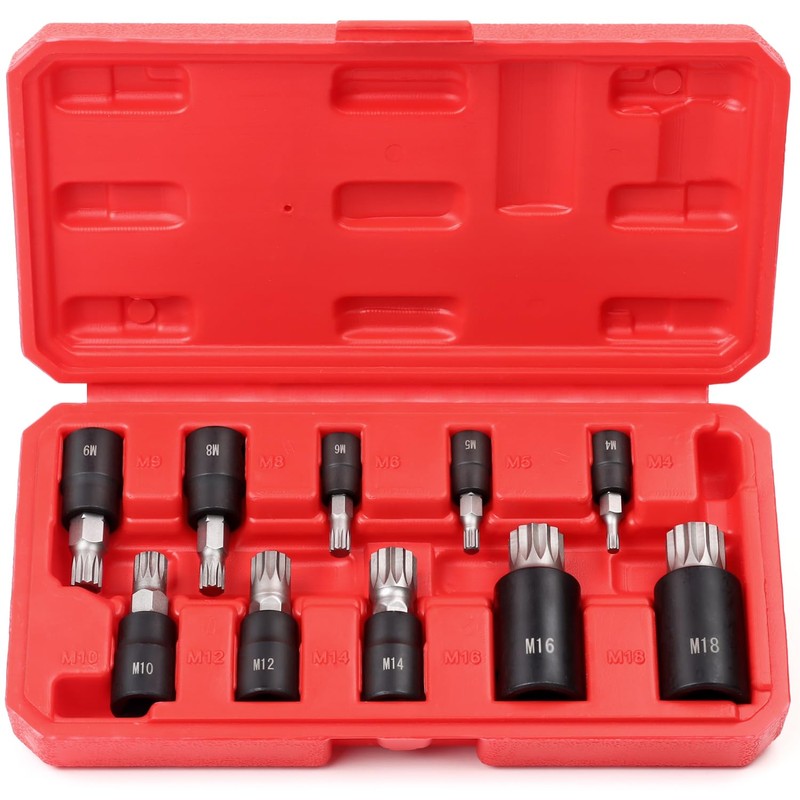 Awang Multi-tooth set, multi-tooth nut set, 10 pieces, M4 M5