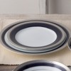 Noritake Crestwood Cobalt Platinum Salad/Dessert Plate, 8 1/4", Set of