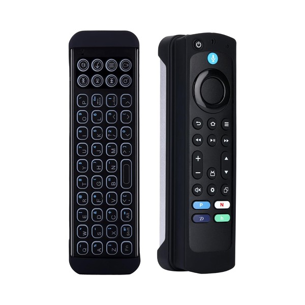 iPazzPort Mini Bluetooth Keyboard (QWERTY Keypad), Backlit Wireless Keyboard Remote,