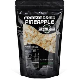 Survival Grocery® - Freeze Dried Pineapple (5 oz./1 Bag)