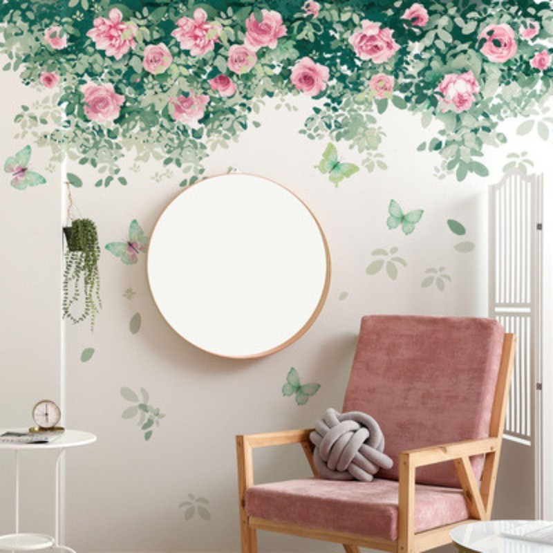 Floral Wall Stickers Removable Wall Stickers Wallpaper Stickers Flowers Home
