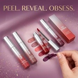 Combo de tinte labial y delineador de labios, tinte labial impermeable de larga duración, tinte de labios a prueba de transferencia, tinte que se desp