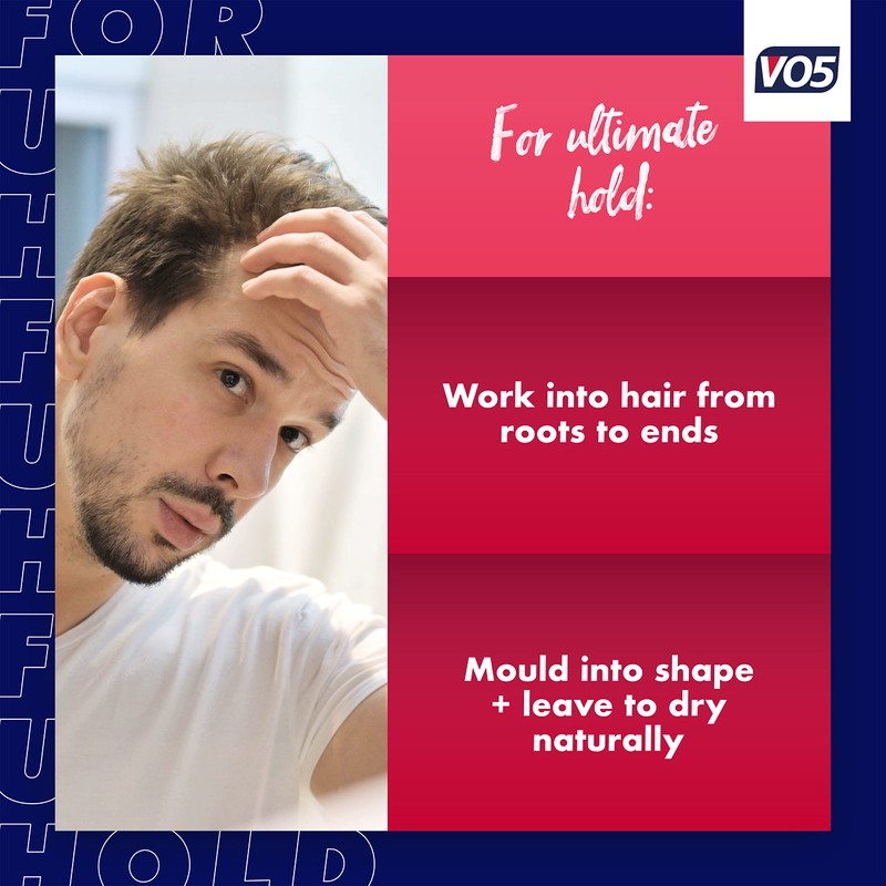 VO5 Mega Hold 24 hour extra strong control Styling Gel