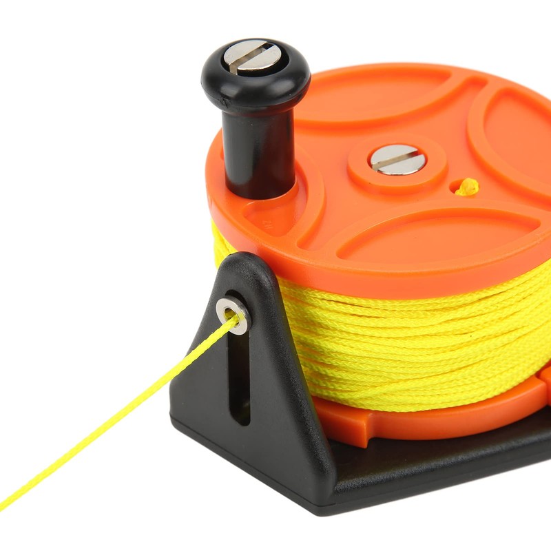Bewinner Portable Diving Handle Reel, 46m / 150.9ft Scuba Dive