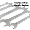 Vokenforu 2 Pcs Open End Spanner, 12mm x 13mm Super