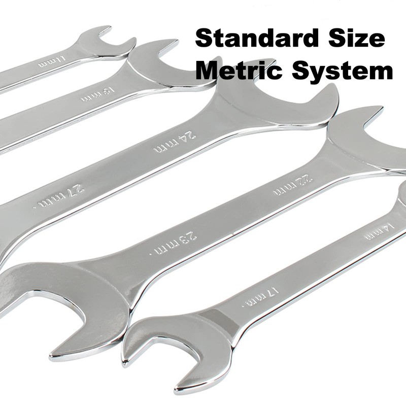 Vokenforu 2 Pcs Open End Spanner, 12mm x 13mm Super