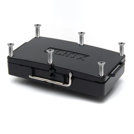 1PK Black Magnetic Key Holder Under Car Vehicle Truck,Hide A Spare Key GPS Magnetic Case Lock Box,Indoor&Outdoor Used