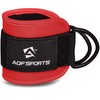AQF Ankle Straps for Cable Machines Attachment - Neoprene Padded