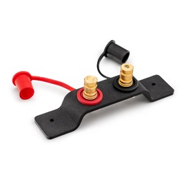SuperATV Battery Terminals Relocation Kit | 4 Feet Copper Wire | 4 Gauge Wire | Terminal Covers Included