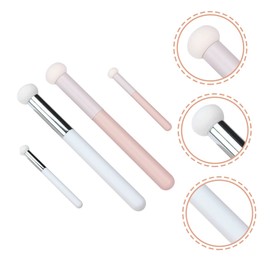 Minkissy 4sets Mushroom Concealer Brush Powder Puff Sponge Makeup Professional Tool 4pcs*4