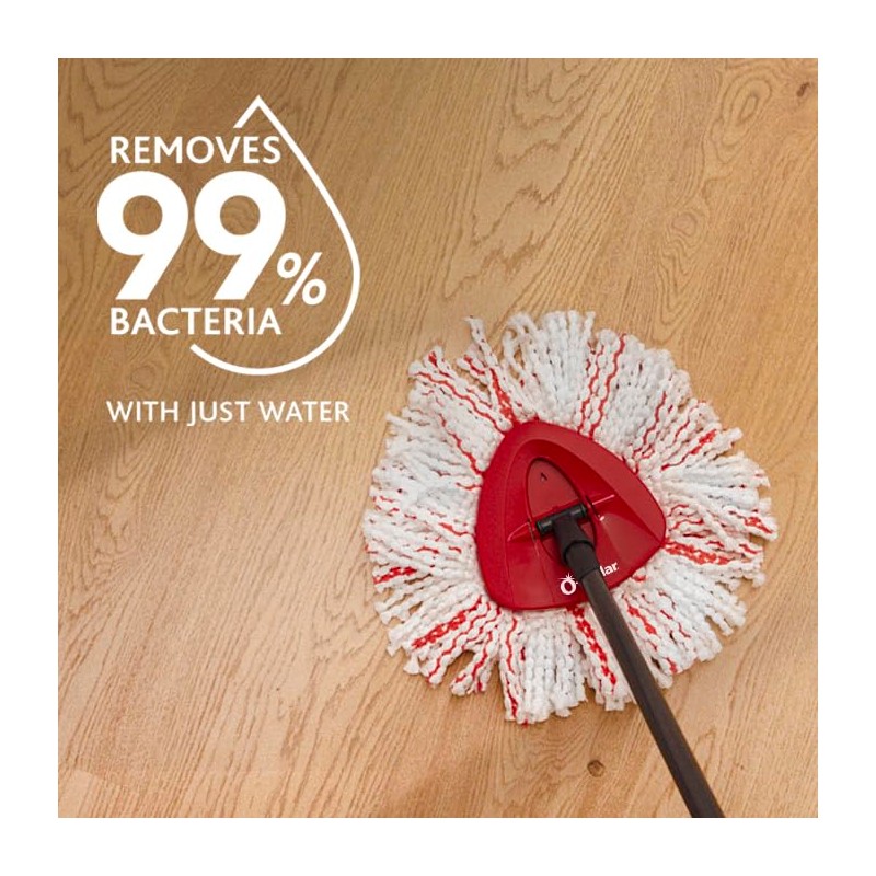 O-Cedar EasyWring Deep Clean Refill (1-Pack) | 40% More Cleaning