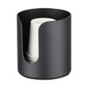 JQK Bathroom Cup Dispenser, Black Small Disposable Paper Mouthwash Cup