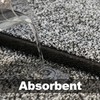 AREDO Door Mat Non Slip Indoor Entrance Mat, with Rubber