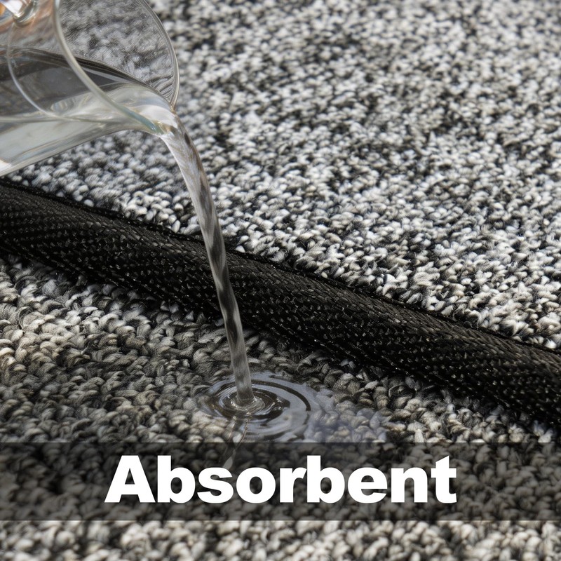AREDO Door Mat Non Slip Indoor Entrance Mat, with Rubber