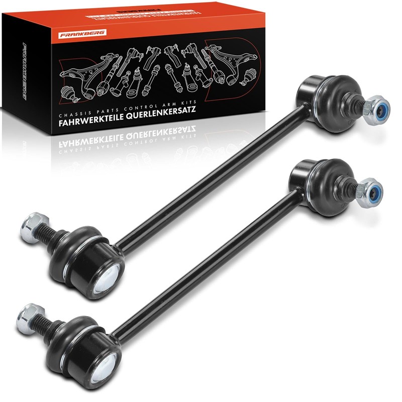 Frankberg 2x Coupling Rod Front Axle Left Right Compatible with