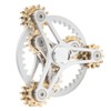 Fingertip Gear Toy 4 Gears Decompression Metal Finger Hand Brass
