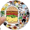 Pack of 50 Cartoon Animals Stickers Car Laptop Phone Guitar
