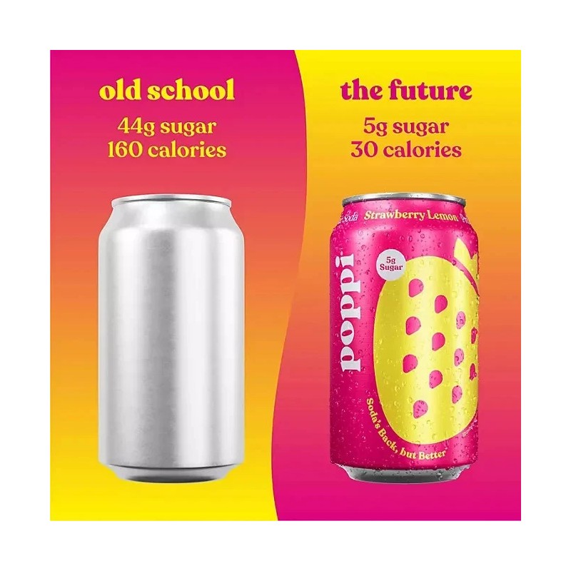 poppi Prebiotic Soda Tastemakers Variety 12 fl. oz., 15 pk