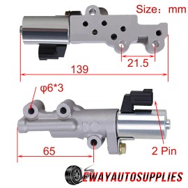 EWAY Pair L&R Variable Valve Timing Control VVT Solenoid For Nissan 350Z Infiniti G35