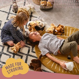 Plush Soft Toy Marble Lop Eared Rabbit. 30cm. (Assorted colours)