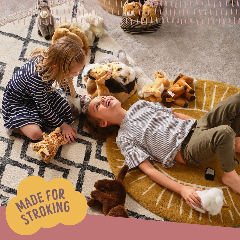 Plush Soft Toy Marble Lop Eared Rabbit. 30cm. (Assorted colours)