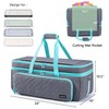 AMOIGEE Carrying Case for Cricut Maker 3, Maker 4, Explore