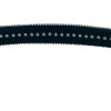 Kmart Studded Rocker Pop Punk Black Silver Belt Wide Small