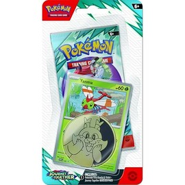 Scarlet & Violet Journey Together Yanma Checklane Blister Pack (1 Booster Pack, Yanma Promo Card & Coin)