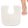 Wide U Shaped Felt Callus Horseshoe Metatarsal Pads Adhesive Foot