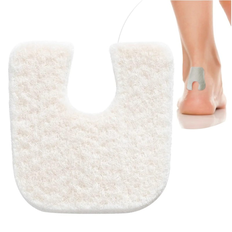 Wide U Shaped Felt Callus Horseshoe Metatarsal Pads Adhesive Foot
