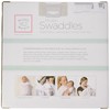 SwaddleDesigns Cotton Muslin Swaddle Blankets, Set of 4, Goodnight Starshine