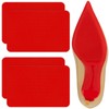 Linwei Red Bottom Shoe Protector for Christian Louboutin Heels, Self