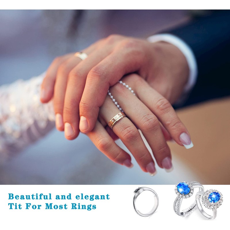 70 Pcs Ring Size Adjuster for Loose Rings with Ring