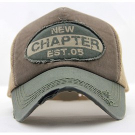 Home Prefer Mens clásico Mesh Trucker sombrero al aire última intervensión gorra de béisbol ajustable, color Verde, talla OS(21.65"-23.62")