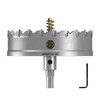 DKIBBITH TCT Hole Saw Set, 4-3/4"(120mm) Heavy Duty Tungsten Carbide